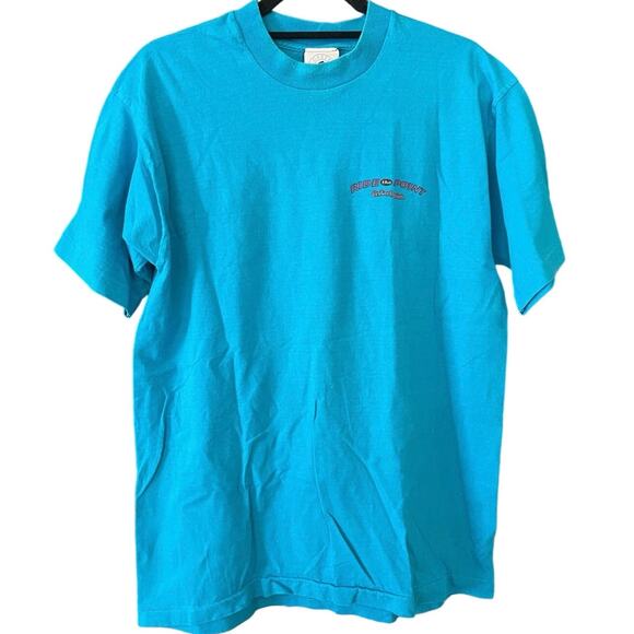 Vintage 90s Ride the Point Cedar Point Promo Single Stitch Shirt Adult Large - Picture 3 of 3